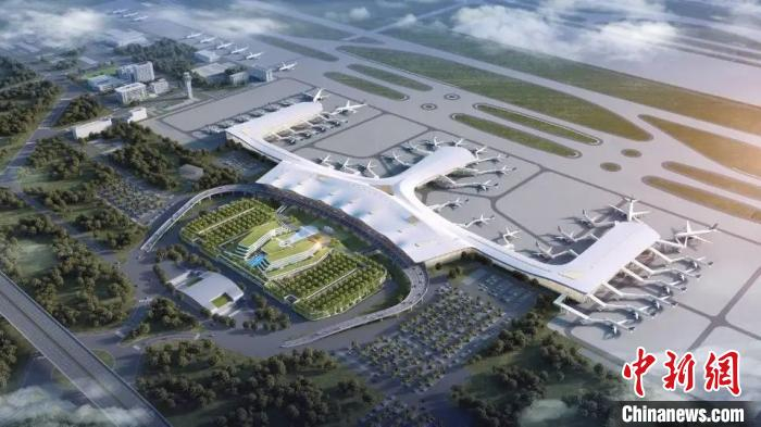 &nbsp;&nbsp;&nbsp;&nbsp;工程效果图。中建三局供图