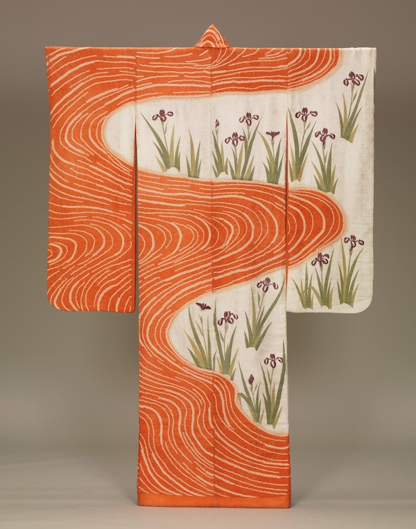 女子和服，19世纪初，日本女子美术大学美术馆藏