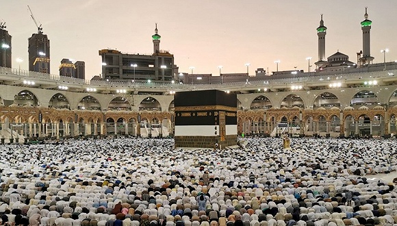 麦加克尔白。图片来源：Twitter