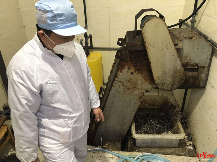 ▲污水处理站操作车间。