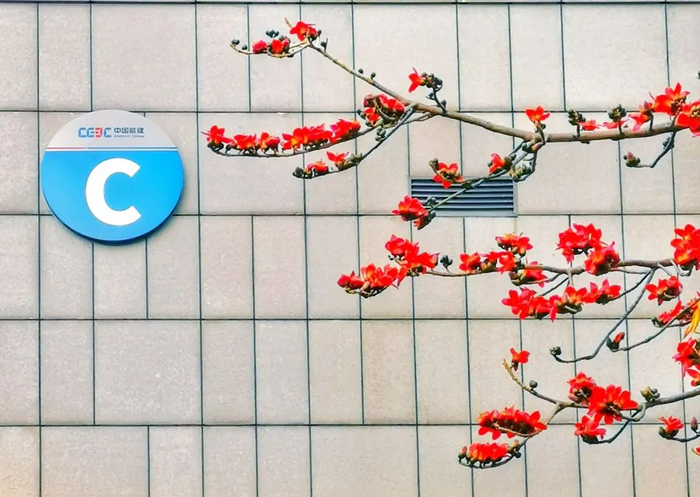 ▲千树万树朱华开，犹如尧时十日出沧海。（中国能建广东院）