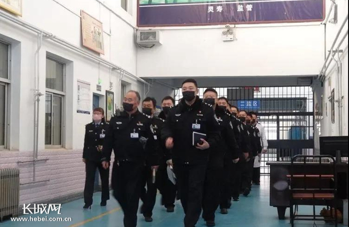 石家庄市灵寿县看守所  河北省公安厅供图