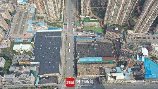  △华南海鲜市场航拍图。