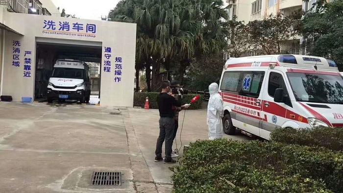 车海洋推出120消毒专用洗车机，助力医疗卫生基础设施建设