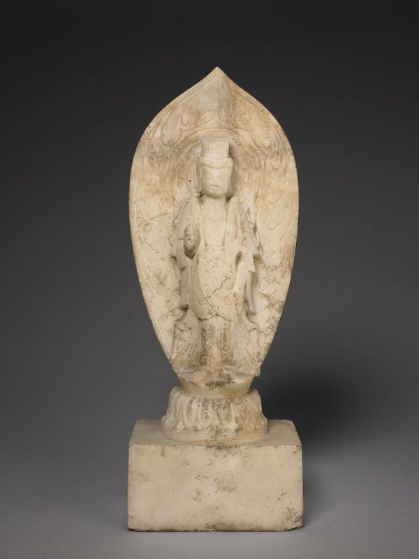 北魏永熙二年（533年） 张法姜造石观音像  高35.5㎝