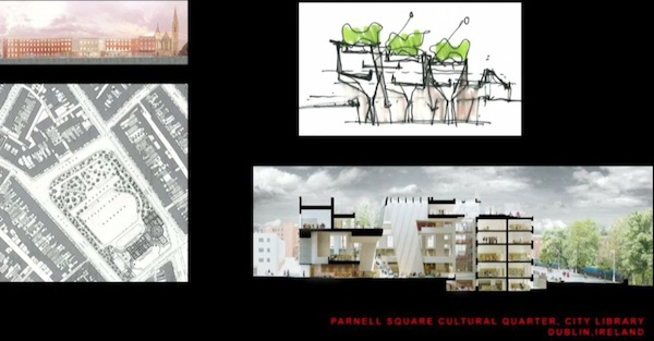 帕内尔广场文化中心，城市图书馆