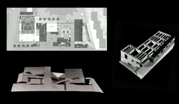 建筑与米兰城市街区的关系