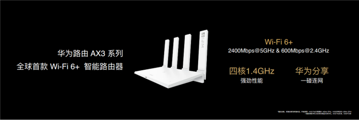 图/华为WiFi 6路由器