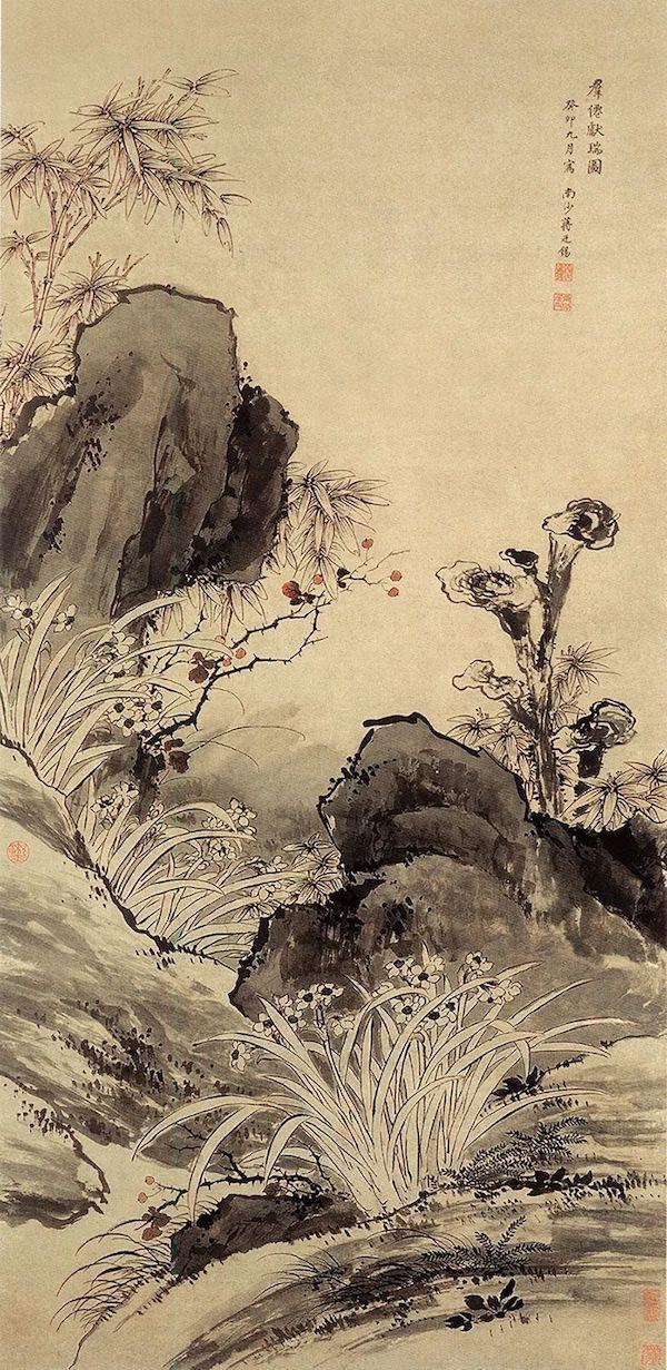 鉴赏|从《女史箴图》中的长尾鸟说起，关于中国花鸟画的发展