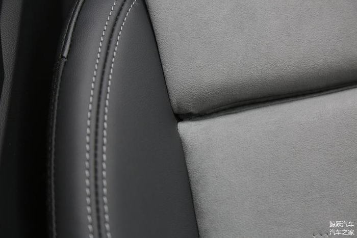 动感型的 Alcantra / 真皮面料组合座椅