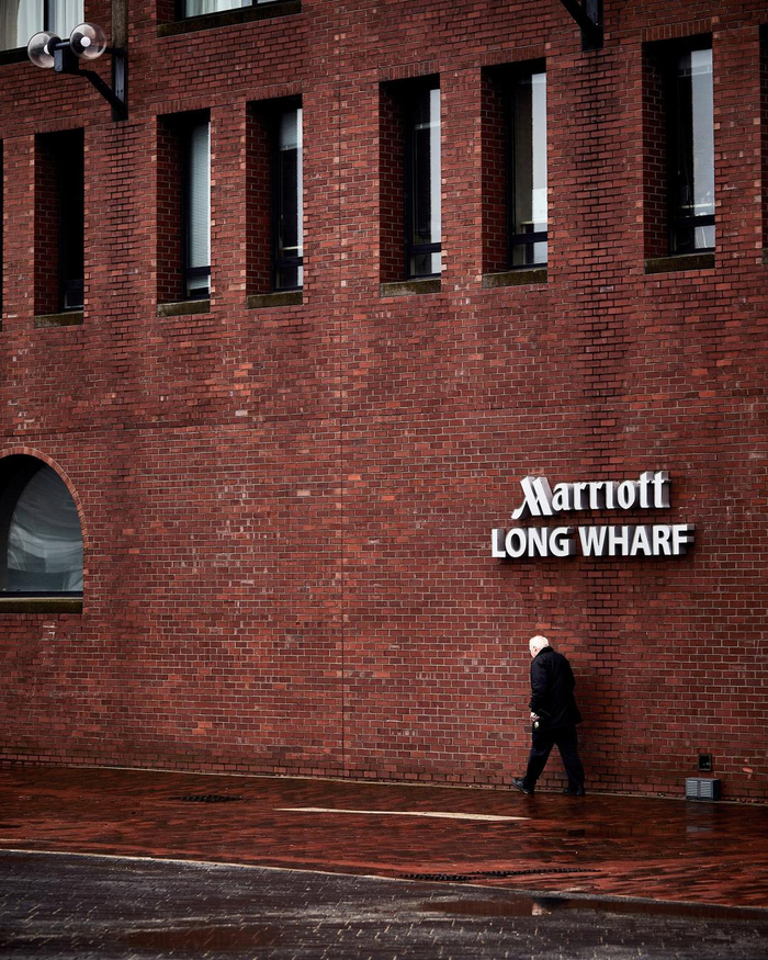 ↑Biogen公司举行年度领导层会议的万豪长码头酒店 图据《纽约时报》