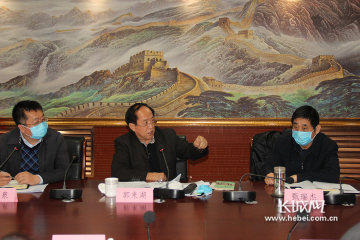 座谈会上，与会人员建言献策。文旅冀州供图