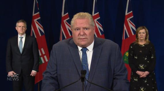 安大略省省长道格·福特（图源 视频截图）