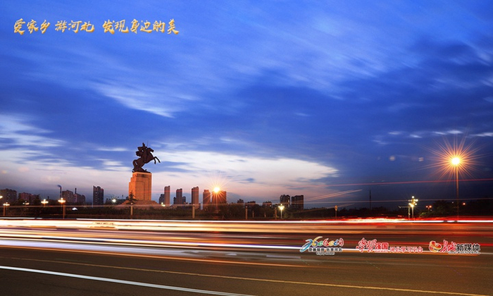 《壮士出征》拍摄于邯郸市丛台区滏东北大街北头五岔路口。刘娟 摄