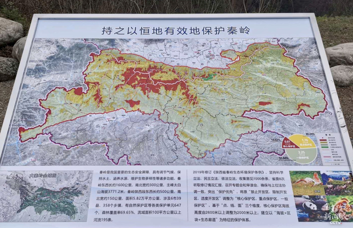 　　△去年，陕西修订了秦岭生态环境保护条例，并规定每年7月15日召开全省秦岭生态环境保护大会。（总台央视记者钟锐拍摄）