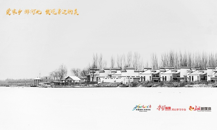 《银装素裹白洋淀》拍摄于雄安新区白洋淀。杜江云 摄