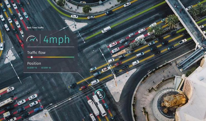 HERE实时交通信息