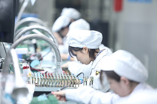 紧张的工作现场