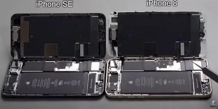 专家称iphone se2极易拆解维修 但电池等跟iphone 8不通用