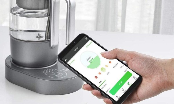 智能茶具（图源iDrop News）