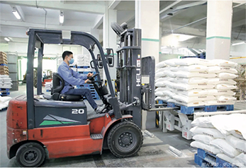 福加德面粉公司2月顺利复工