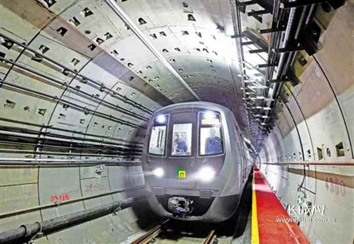 石家庄地铁。资料图