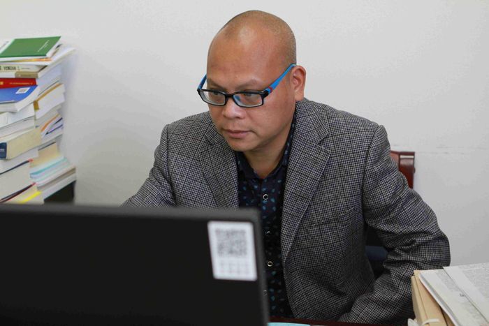 陈立东在研究纪检监察业务