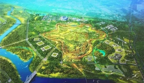 （城市绿心效果图）