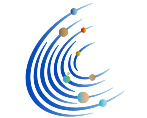 　　象征“揽星九天”的任务标识，展示了独特字母“C”的形象，汇聚了中国行星探测（China）、国际合作精神（Cooperation）、深空探测进入太空的能力（C3）等多重含义，展现出中国航天开放合作的理念与态度