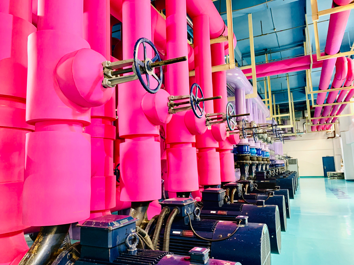 制水车间一角。图片来源：记者拍摄