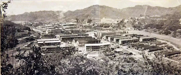 ▲德铜上世纪70年代中区全景