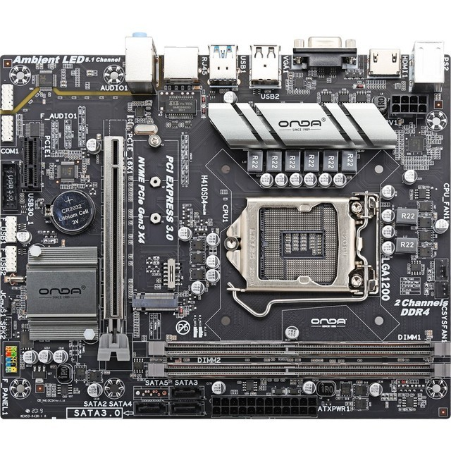     ▲ 图：昂达H410SD4主板