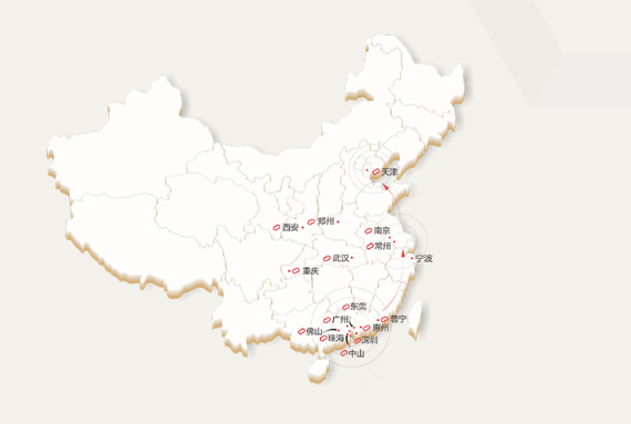   ▲星河房产版图截图