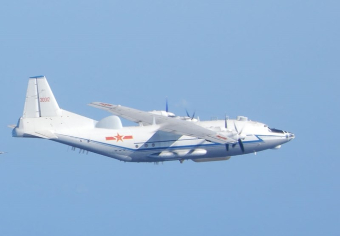 解放军运-8飞机 图自台湾地区防务部门