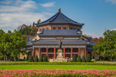 △图为中山纪念堂（孙中山文化遗产游径）