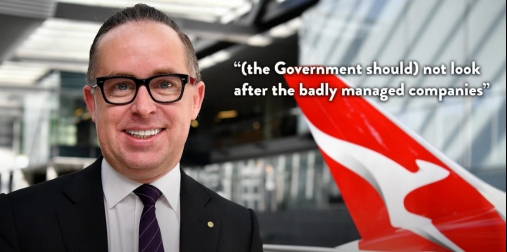 　　▲ 政府不应拯救那些管理不善的公司