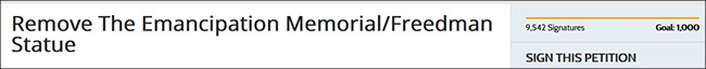 请愿网站“iPetitions”截图，已有9500多人签名