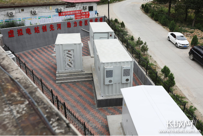 营里虚拟变电站鸟瞰。武玉琨 摄