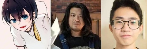 △ 洛少爷、手工耿以及何同学