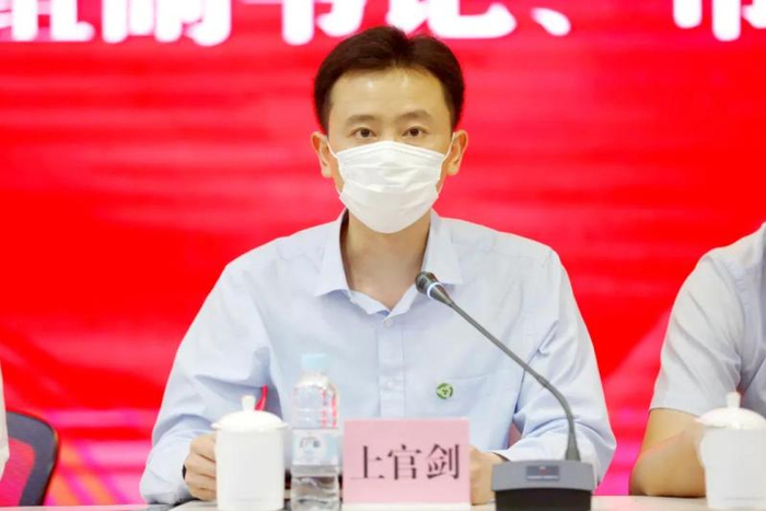  上官剑当选市青联主席。来源：上海青联