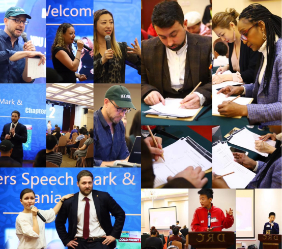 图为项目制学习后的成果展示环节