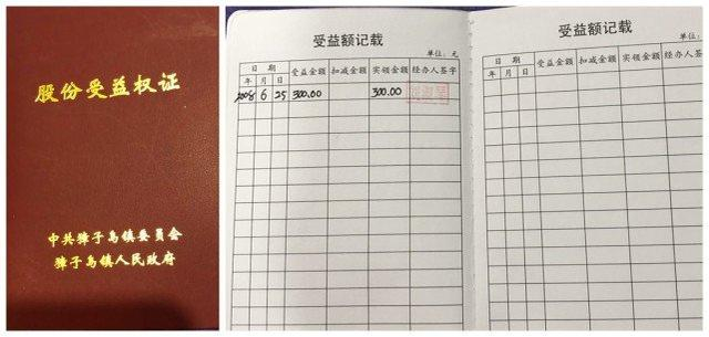 注：石毅提供本子 记者摄