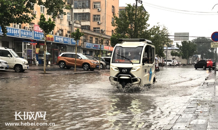 衡水站降雨量达24毫米。高春雪 供图