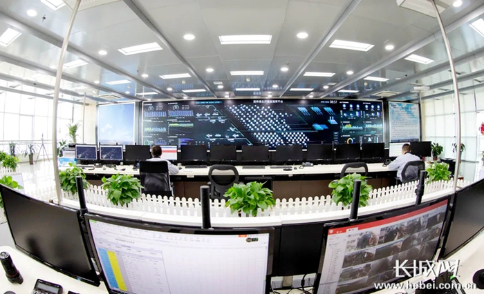 黄骅港煤炭港区远程调度室内景。 神华黄骅港务有限责任公司 供图 