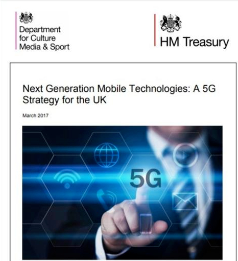 　　▲《新一代移动科技：英国5G战略》，源于英国政府网站
