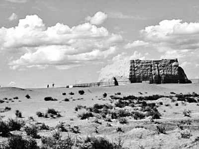     玉门关遗址。资料图片