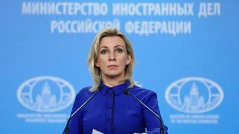 ▲俄罗斯外交部发言人玛丽亚·扎哈罗娃
