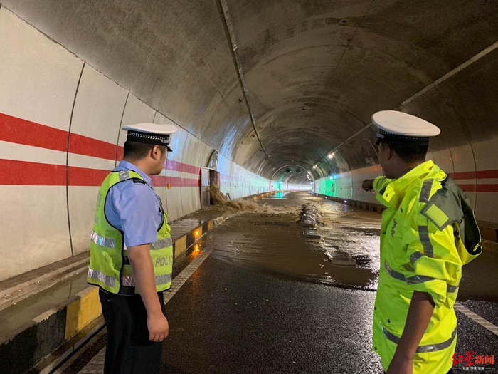 古宜高速公路管制点。高速交警供图