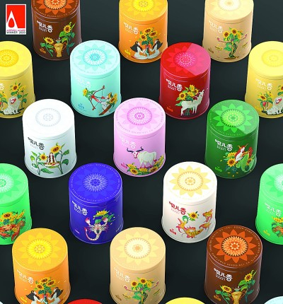     “呗儿香”瓜子 左和右创意设计