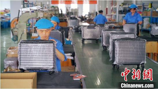 浙江恒申科技股份有限公司生产车间。椒江发布供图